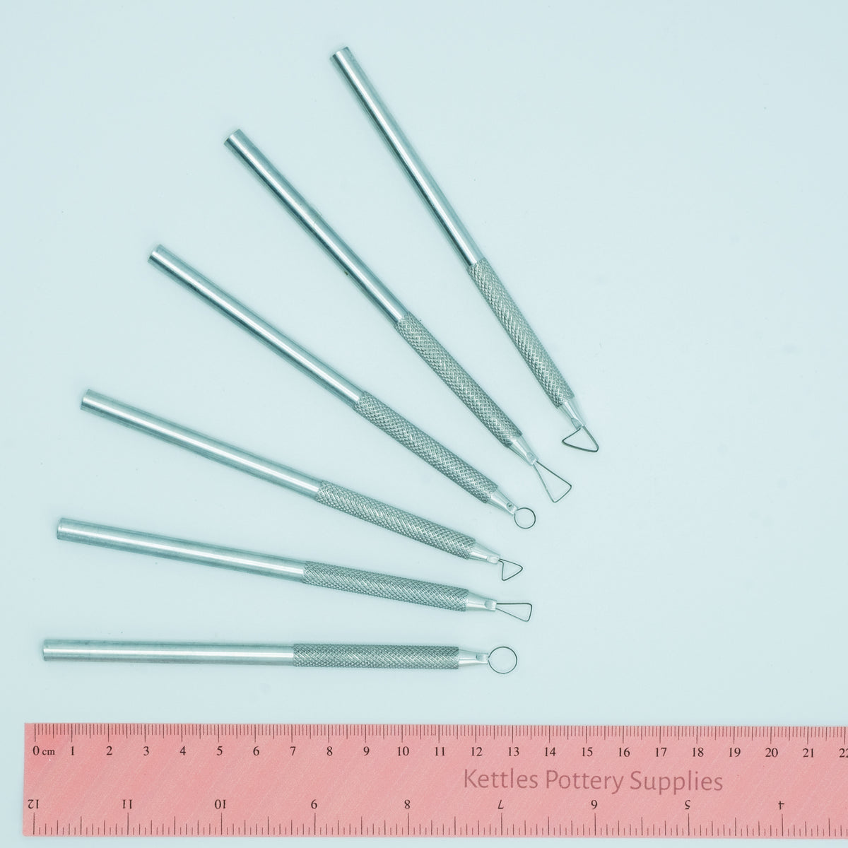 Set of 6 Wire Loop Tools – Kettles Pottery Supplies