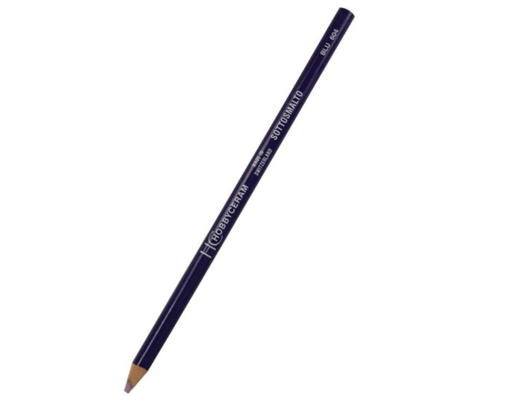 Flyangle Underglaze Pencil for Pottery, Ceramic Black Glaze Percise Pen Pencil (Black, 1pk)